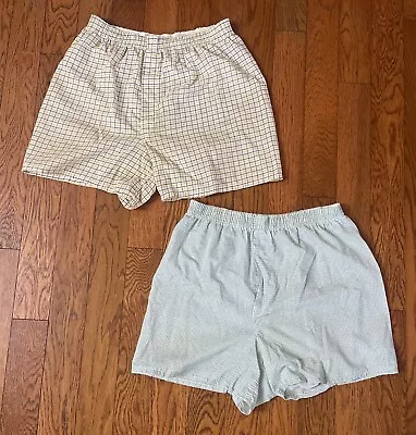 New NOS Vintage Men’s Sears Perma-Prest Boxers Lot Of 2 Size 34 • $24.99