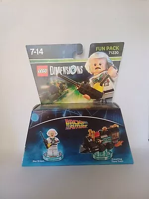 Lego Dimensions. Used. Back To The Future. Doc Brown. Fun Pack. • $55