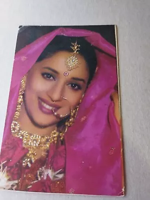 Bollywood Actors Madhuri Dixit India Postcards Post Card • $5