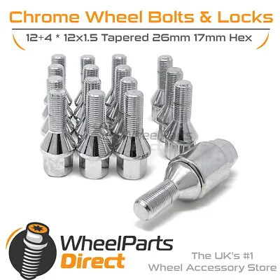 Wheel Bolts & Locks (12+4) For Daewoo Racer II 95-97 On Aftermarket Wheels • $26.52