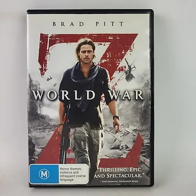 World War Z DVD Region 4 PAL Brad Pitt • $4.74