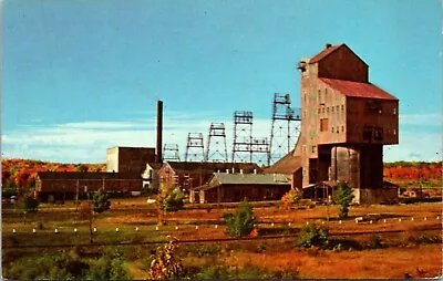 Mohawk Michigan MI Ahmeek Copper Mine On US 41 Postcard • $8.99