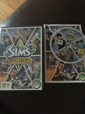 £7.75 • Buy The Sims 3: Ambitions Expansion Pack  For PC Or Mac With Internal Booklet Vgc
