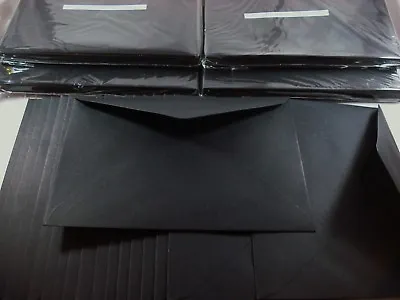 100 Kraft C6 Envelopes Black Recycled Craft Card Making Cardmaking FREE POSTAGE • $26.91