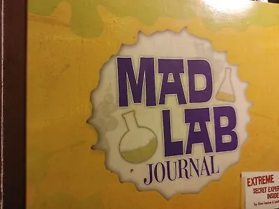 SMARTLAB MAD LAB Journal Book Paperback Extreme Experiements Inside Good FF1 • $5