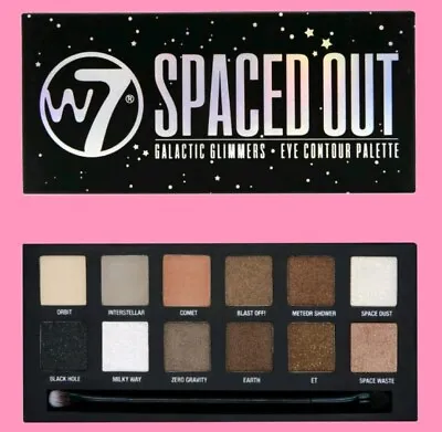 W7 Spaced Out Galactic Glimmers 12 Shade Eye Contour Eyeshadow Palette • £5.75