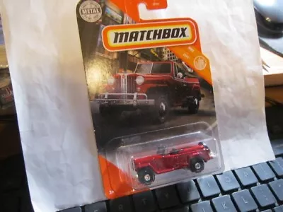 Matchbox #38 1948 Willys Jeepster - MBX City Series • $2.36