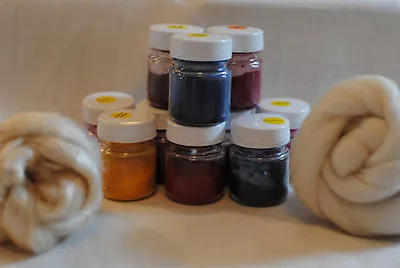 £9.99 • Buy All In One Acid Dyes - Choose From 24 Colours - For Wool, Silk And Animal Fibres