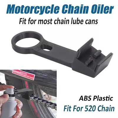 Motorcycle Chain Oiler Gear Cleaner Tool For 520 Chain Fit Most Chain Lube Cans • $17.99