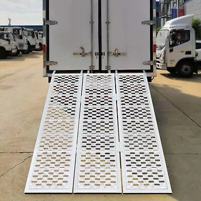 1500LB Aluminum Loading Ramp Trailer Ramp For Motorcycle ATV UTV Truck Lawnmower • $218.25