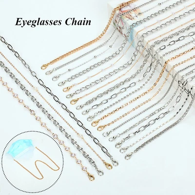 $2.11 • Buy Glasses Neck Chain Lanyard Metal Sunglasses Strap Reading Cord Spectacles Holder
