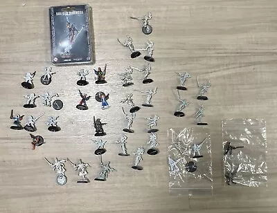 Warhammer 40K Harlequin Aeldari Army Lot (Assembled & Unpained) OOP • $295.97