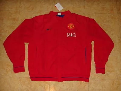 Manchester United Soccer Coat MUFC Woven Top Nike Football Jacket NEW L • $74.99