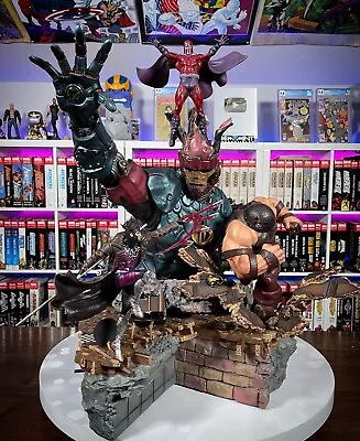 X-Men Sentinel Diorama #2 1:10 Scale Statue | Magneto Gambit Juggernaut Marvel • $1999