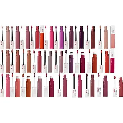 Maybelline SuperStay Matte Ink Liquid Lipstick - NEW SEALED *Choose Your Shade* • £5.99