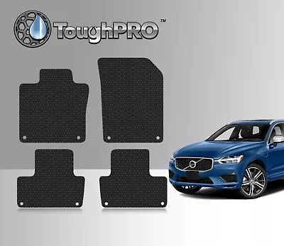 ToughPRO Floor Mats Black For Volvo XC60 All Weather Custom Fit 2018-2024 • $69.95