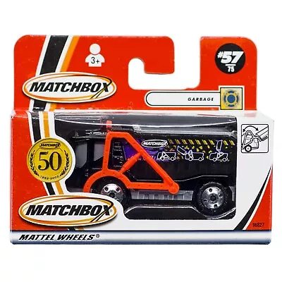 Matchbox 50 Years #57 Trash Garbage Truck Black New In Box 2002 • $4.99