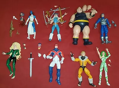 Marvel Legends X-Men Lot Brotherhood Of Mutants Blob Captain Britain Mystique  • $170