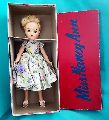 Picture Perfect Vintage Miss Nancy Ann Doll A O W/ Box Little Miss Revlon Pal • $61