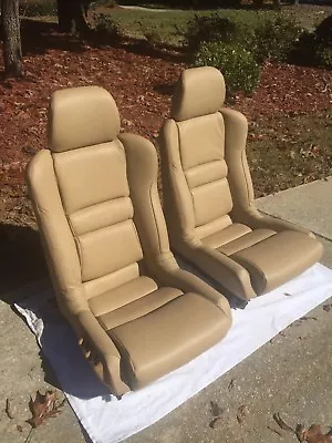 $599.95 • Buy Custom Made Acura NSX Replacement Perforated Leather Seat Covers Light Oak