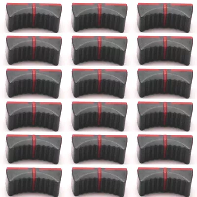 18pcs Slide Fader Knob Cap For YAMAHA MG166CX-USB MG206C Hole 4MM(Black) • $11.99