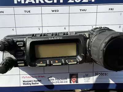 Yaesu FT-857 100w HF VHF UHF Mobile Transceiver With Remote Kit And Cables • $790