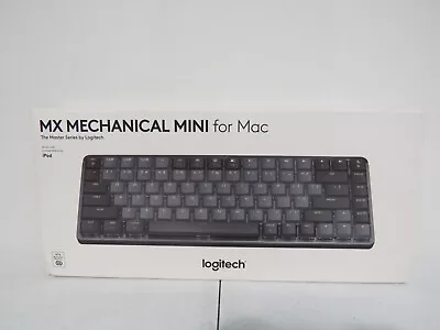 Logitech MX Mechanical Mini For Mac Master Series Wireless Keyboard Black SEALED • $89.99