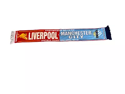 Liverpool V Manchester City Football Scarf • £1.50