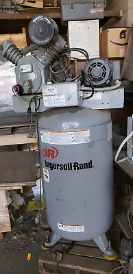 Ingersoll Rand Air Compressor Vertical 80 Gal.tank Needs  Minor Repair Runs • $995