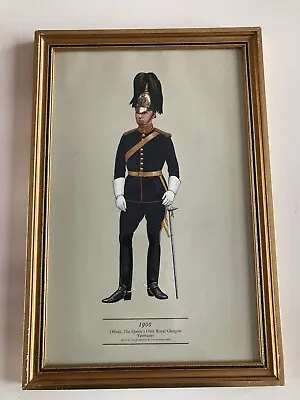 £8 • Buy Hugh Evelyn Military Print By PH Smitherman - Queens Own Royal Glasgow Yeomanry