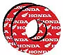 Factory Effex Moto Grip Donuts Motorcycle Hand Controls Red/White Honda 17-67300 • $11.88