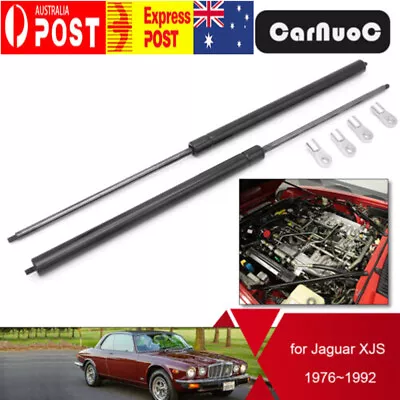 For Jaguar XJS 1986~1991 Vehicle Front Bonnet Gas Struts Lift Shock Supportx2 AU • $49.99