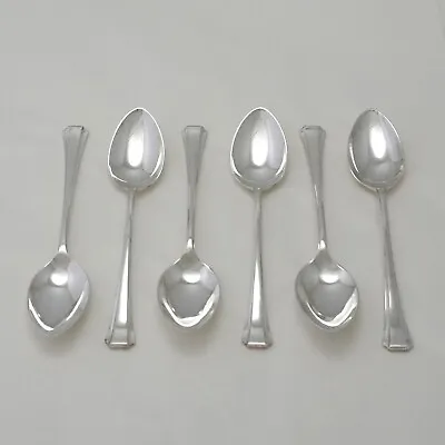 SYMPHONY Design James Ryals Silver Service Cutlery Six Dessert Spoons 18.5 Cm • £59.90