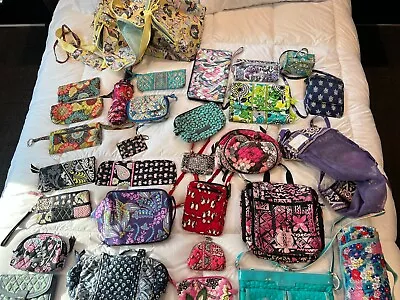 30 Piece - Vera Bradley Large Collection - Various Patterns - Good Condition • $78
