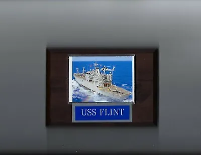 Uss Flint Plaque Ae-32 Navy Us Usa Military Ammunition Ship • $4.99