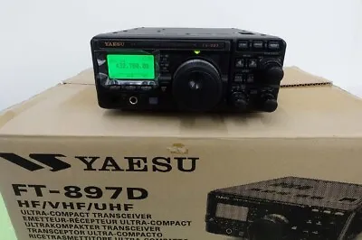 YAESU FT-897D HF To 430MHz All Mode 100W Transceiver • $1149