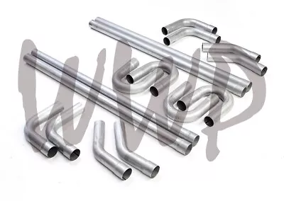 Aluminized Steel 2.25  Universal DIY Exhaust Tubing Mandrel Bend Piping 45/90 • $209.95