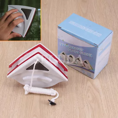 £22.87 • Buy 15-24MM Magnetic Window Double Side Glass Wiper Glider Cleaner Glazing UK