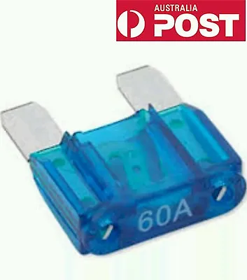 5  X  MAXI  BLADE FUSE 60   Amp  (30mm X34mm)  FREE POST  • $12