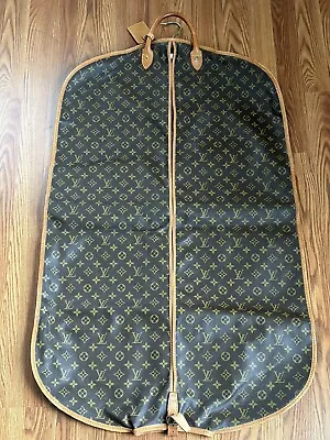 Louis Vuitton Garment Bag Double Sided Monogram Canvas Travel Luggage • $1100