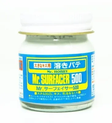 Mr.Surfacer 500 Bottle 1.4oz Stucco/Liquid Primer For Models Plastic • $24.21