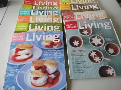 Lot 12 Issues COMPLETE 2003 Year Martha Stewart Living Magazines • $40