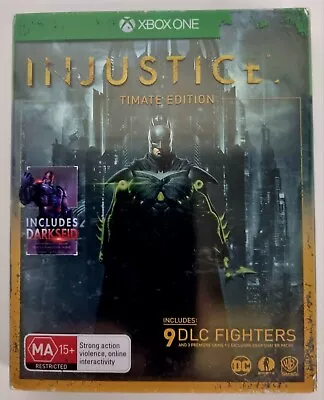 Injustice 2 Ultimate Edition Steelbook G2 | Microsoft Xbox One Series X • $34.99