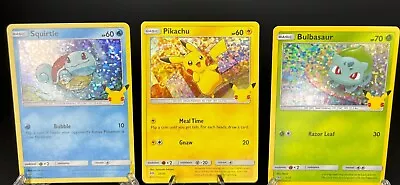 $2.99 • Buy McDonald's 25th Anniversary Promos - All HOLO - Most Available - Pokemon - NM+