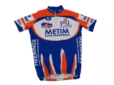 Vermarc Metim Schilderwerken Pro Team Cycling Jersey Mens Medium Large Bike Vtg • $41.99