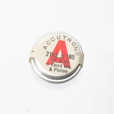 NOS Accutron By Bulova 2182 #105 New Old Stock Third Wheel & Pinion Part (C5D3) • $22.49
