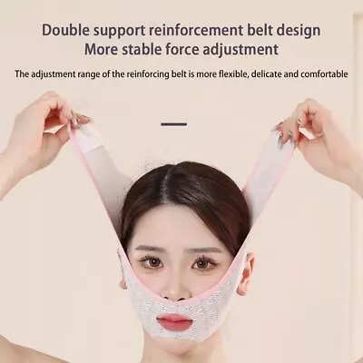 Beauty Face Sculpting Sleep Mask - Reusable V Line Lifting W Chin N Line • £2.69