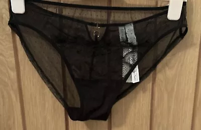 Intimissimi Knickers New Black Lace  Size Large  • £10