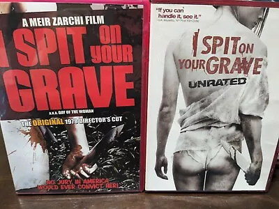 I Spit On Your Grave (DVD) 1978 & 2010 - Camille Keaton & Sarah Butler Kick A$$ • $16