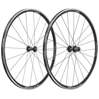 Vision Team 25 Wheel 700C Clincher QR OLD: F: 100 R: 130 Brake: Rim Pair  • $232.18